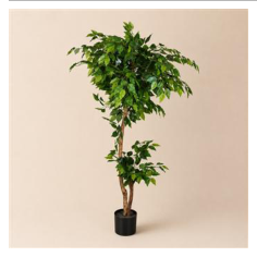 Planta artificial 160 cm — fotografia do produto