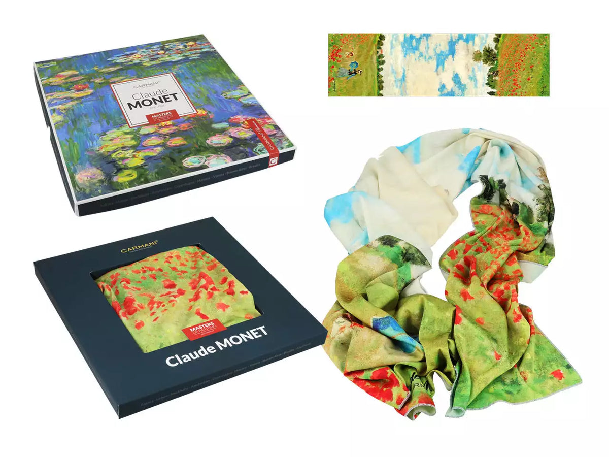 Echarpe — Claude Monet, Campo de Papoilas — CARMANI