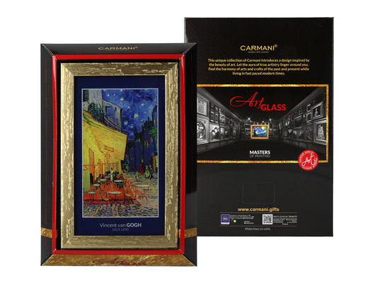 Vincent van Gogh — Terraco de Cafe a Noite Post — Poster sem Moldura 70x50cm