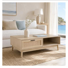 Mesa de centro 110x59x39 cm — fotografia do produto