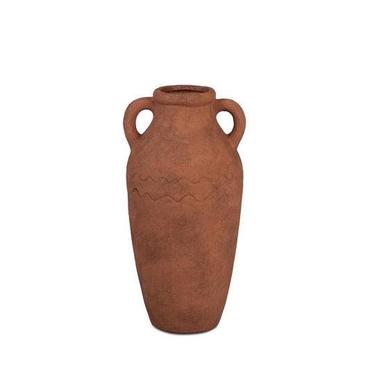 Jarro Decorativo — Jarro Decorativo Terracota — Coleção Maó Terracota 37.5cm — Terracota — 37.5cm