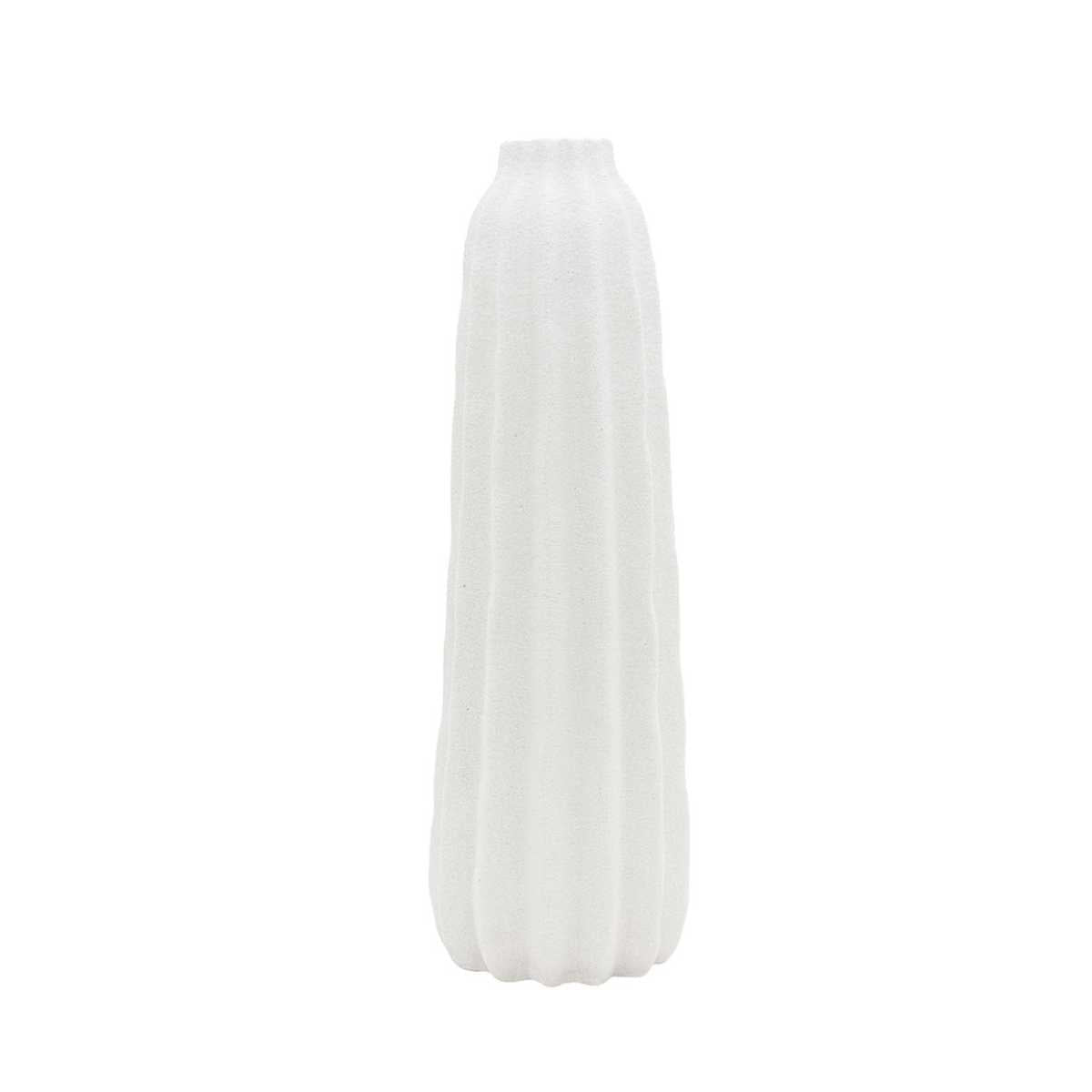 Jarro Decorativo — Jarro Decorativo Gres — Coleção Kaduna Branco 48.5cm — Branco — 48.5cm