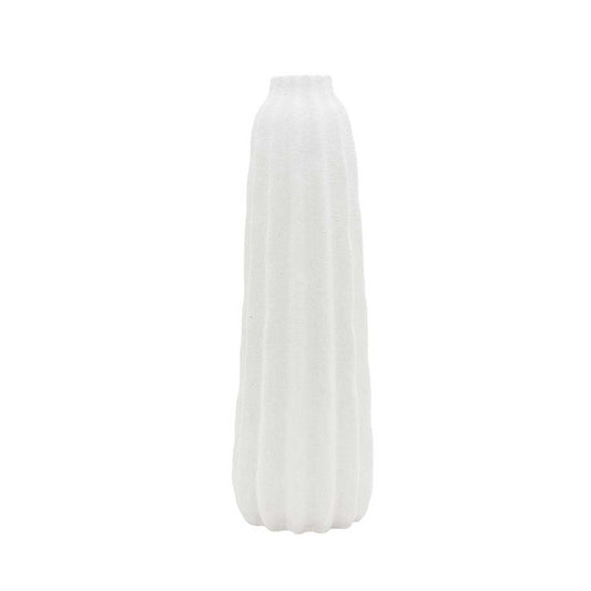 Jarro Decorativo — Jarro Decorativo Gres — Coleção Kaduna Branco 48.5cm — Branco — 48.5cm
