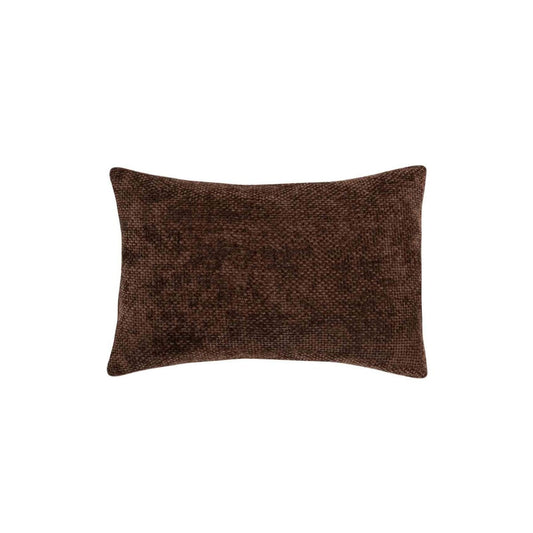 Almofada Decorativa — Almofada Decorativa Chenille — Coleção Chenilla Castanho 40x60cm — Castanho — 40x60cm