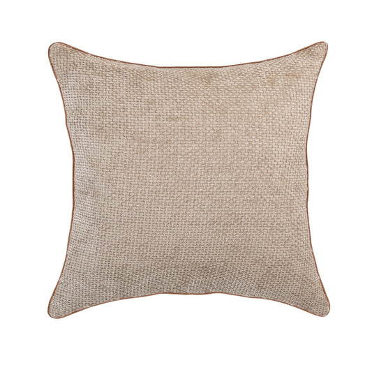 Almofada Decorativa — Almofada Decorativa Chenille — Coleção Chenilla Cinzento 50x50cm — Cinzento — 50x50cm