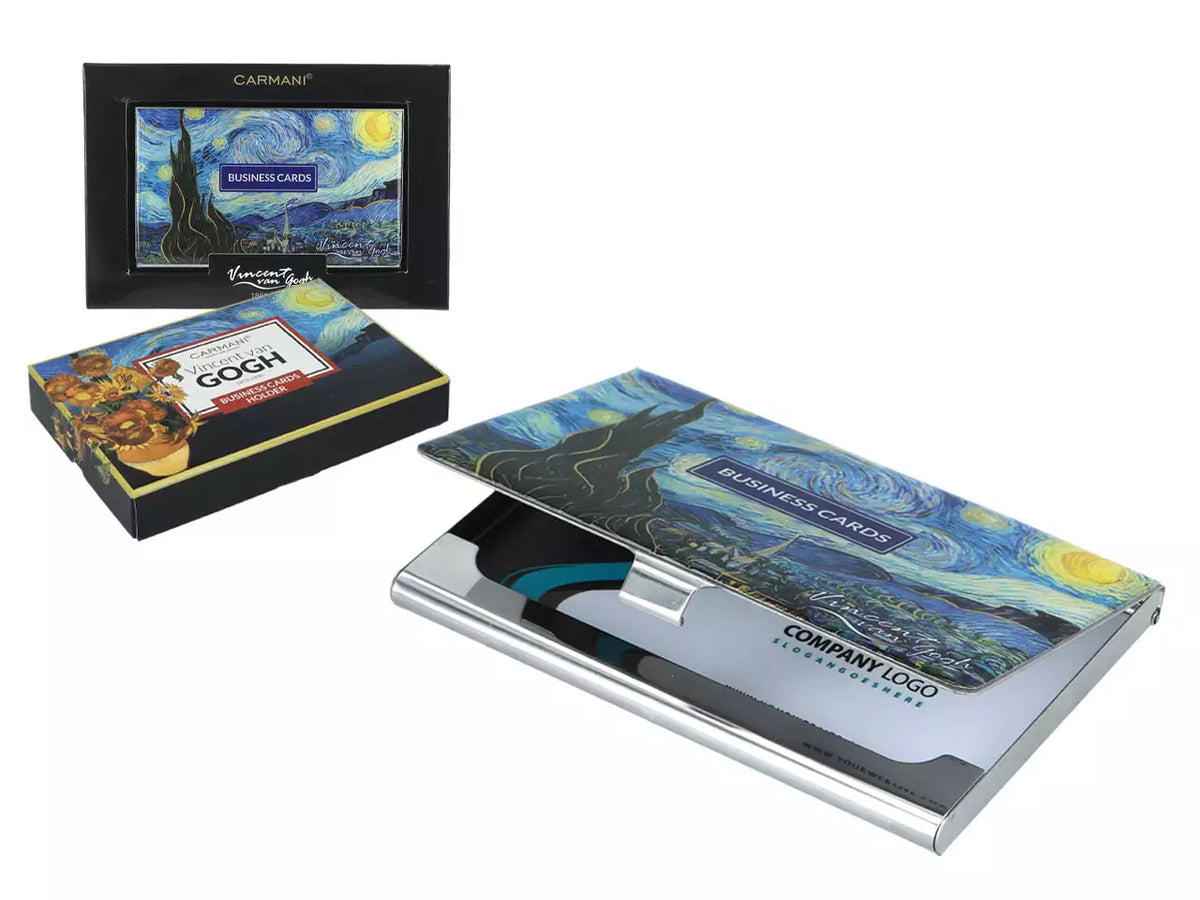 Porta-cartões — Vincent van Gogh, Noite Estrelada — CARMANI