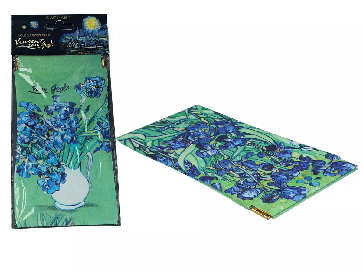 Bolsa para óculos e organização — Vincent van Gogh, Íris — CARMANI