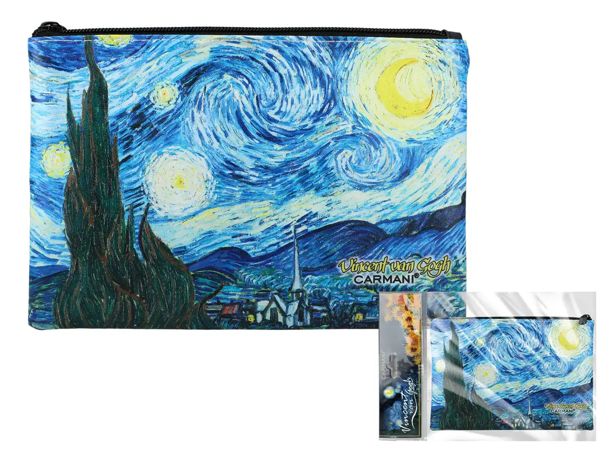 Bolsa de cosmética — Vincent van Gogh, Noite Estrelada — CARMANI