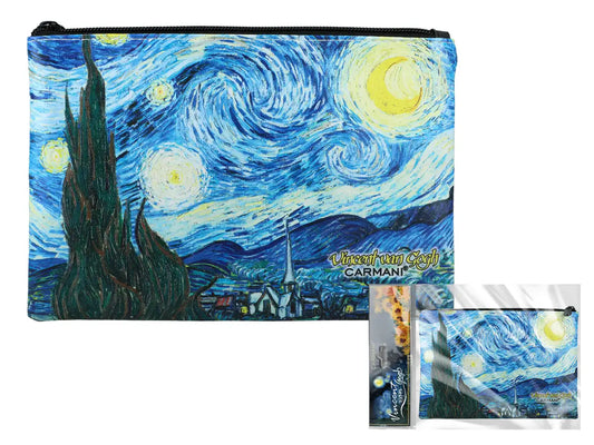 Bolsa de cosmética — Vincent van Gogh, Noite Estrelada — CARMANI