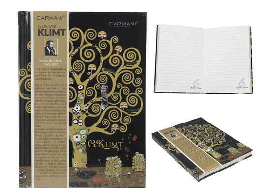 Caderno — Gustav Klimt, A Árvore da Vida — CARMANI