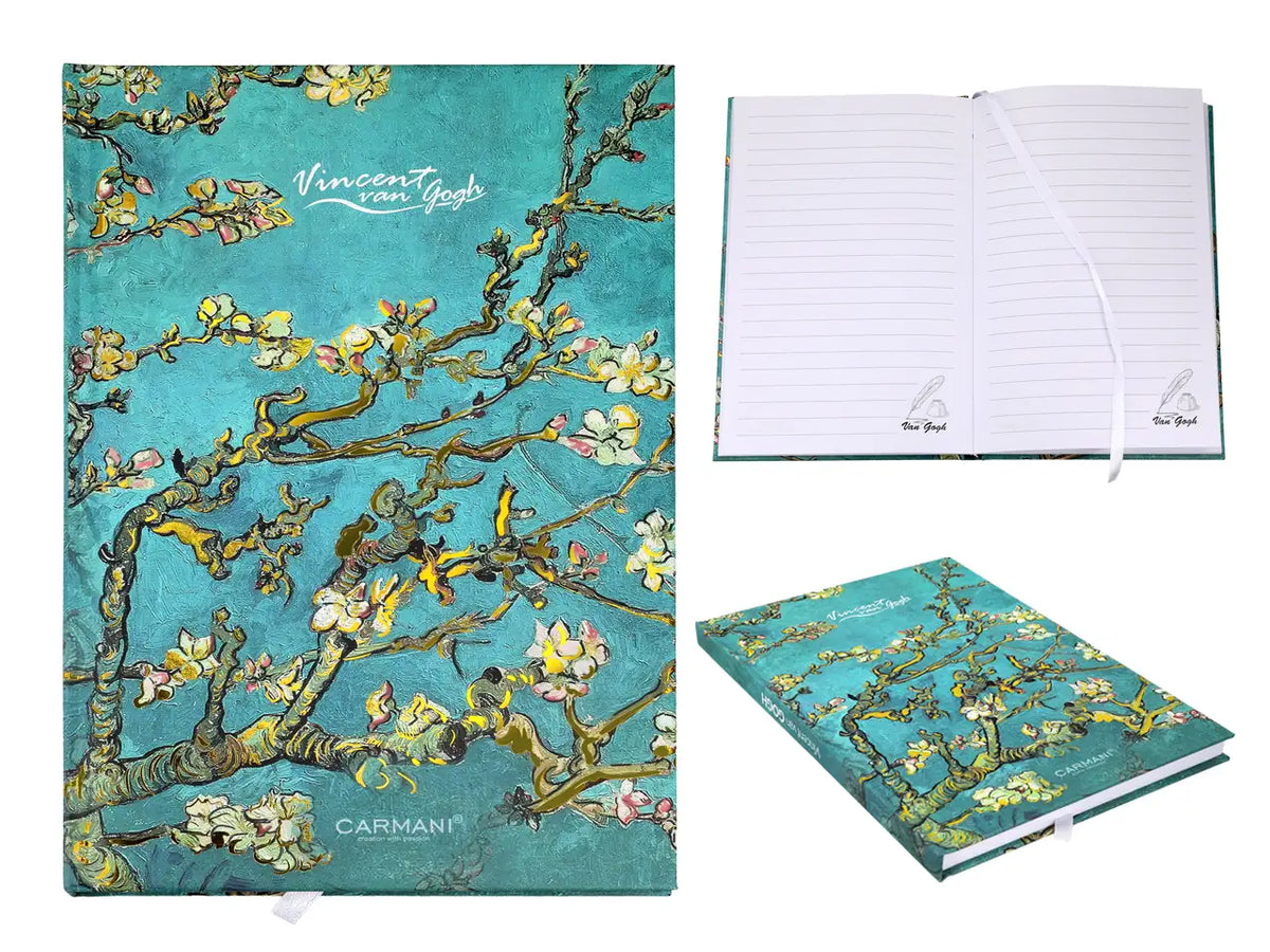 Caderno — Vincent van Gogh, Amendoeira em Flor — CARMANI