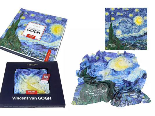 Lenço — Vincent van Gogh, Noite Estrelada — CARMANI