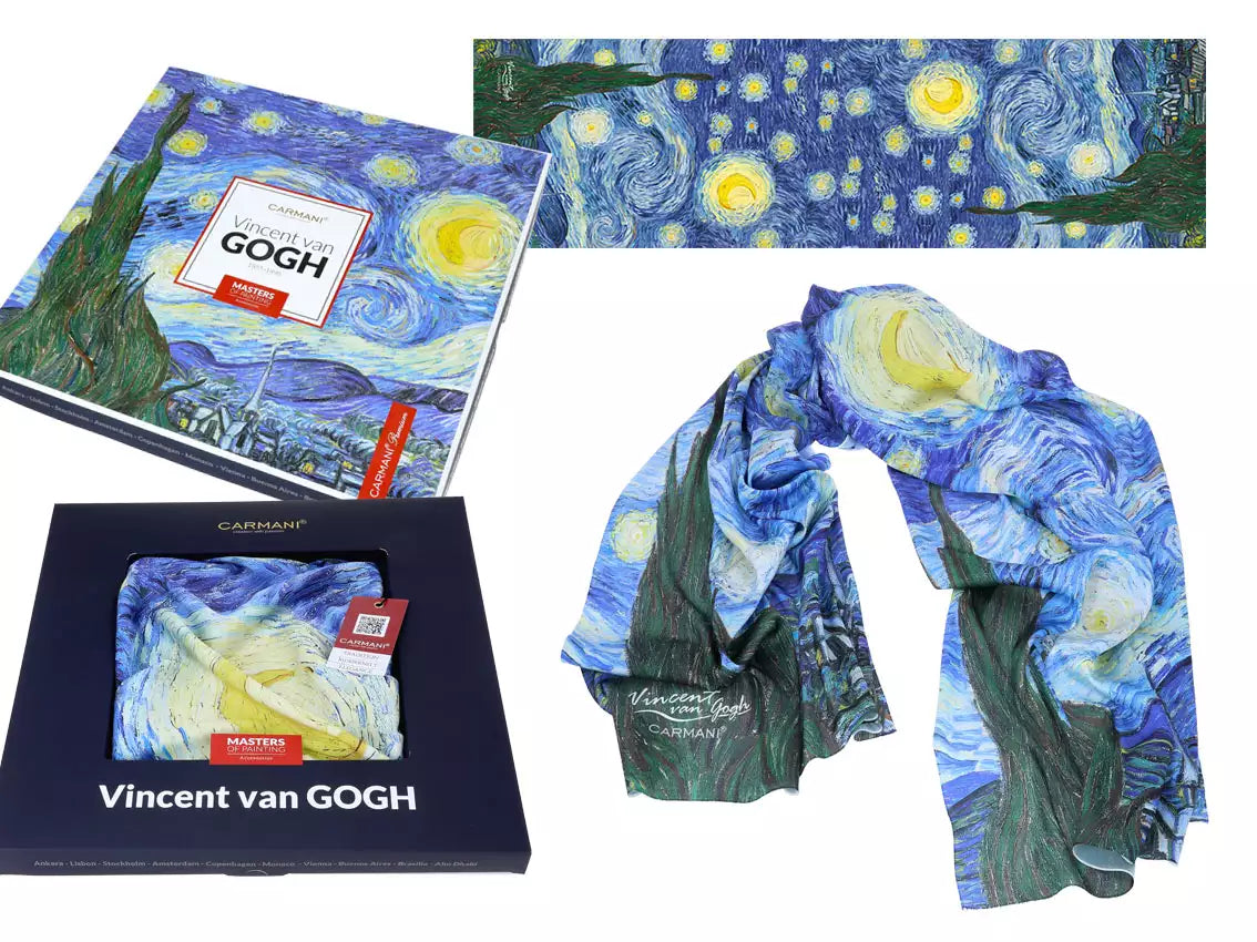 Echarpe — Vincent van Gogh, Noite Estrelada — CARMANI