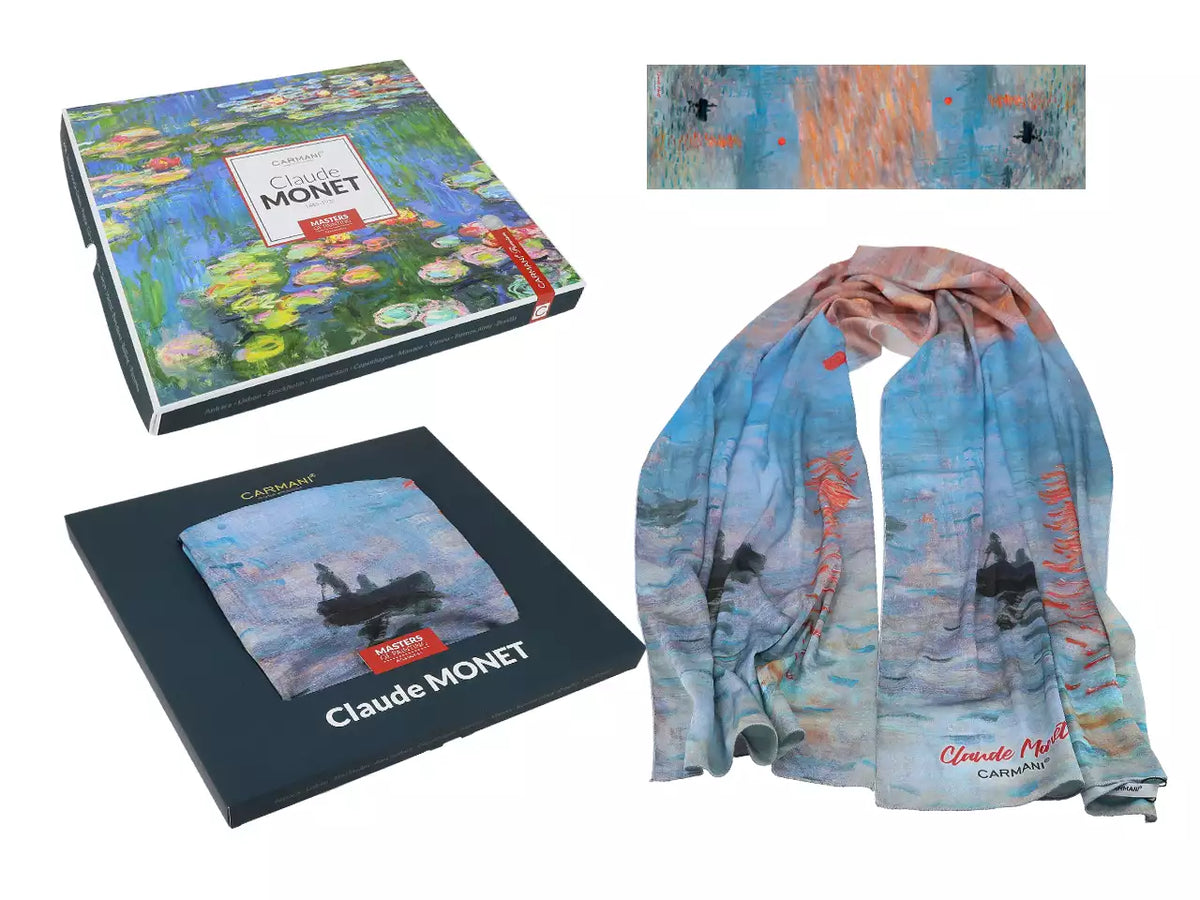Echarpe — Claude Monet, Nascer do Sol — CARMANI