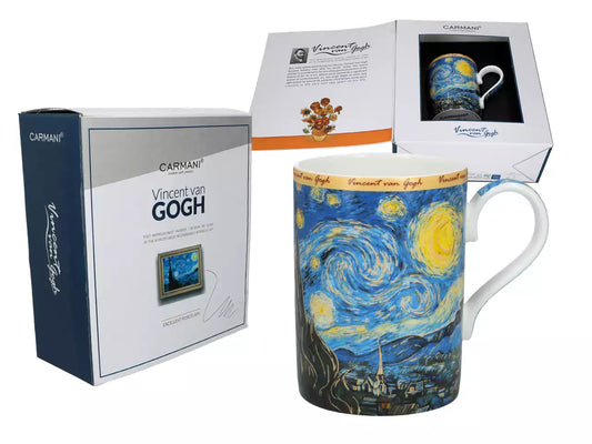 Caneca — Vincent van Gogh, Noite Estrelada — CARMANI