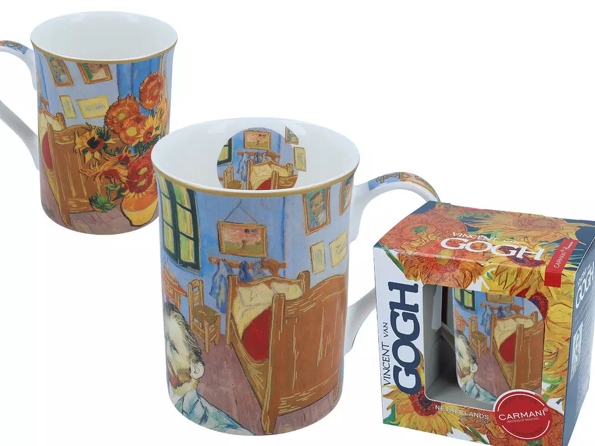 Caneca clássica — Vincent van Gogh, Quarto em Arles — CARMANI