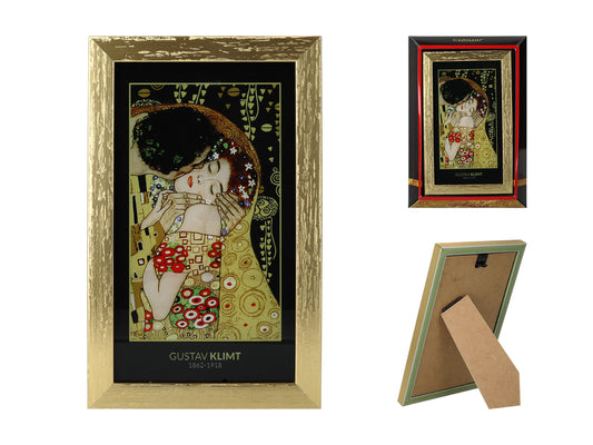 Gustav Klimt — O Beijo — Poster sem Moldura 70x50cm