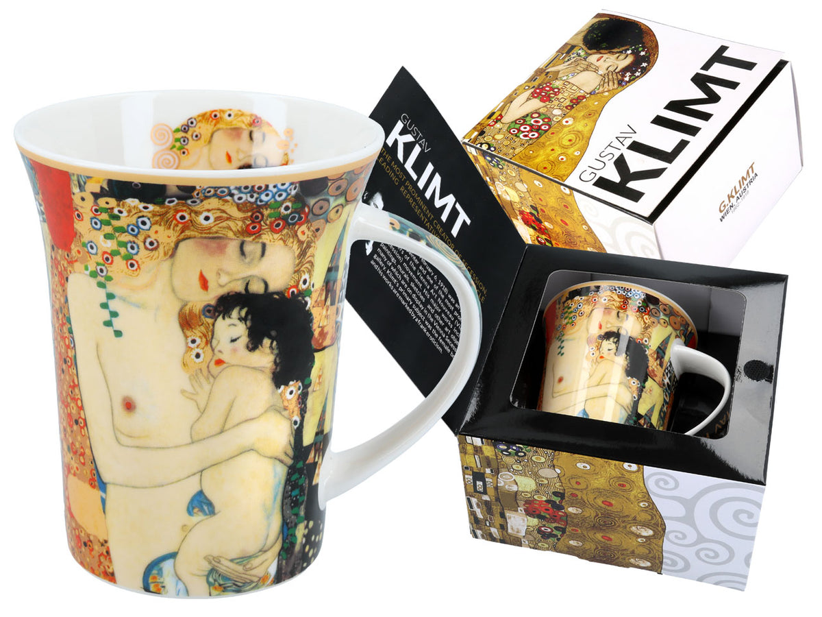 Gustav Klimt — As Três Idades da Mulher — Tela com Moldura XL 100x70cm