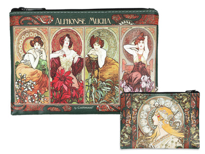 Alphonse Mucha — Zodíaco — Tela com Moldura Grande 80x60cm