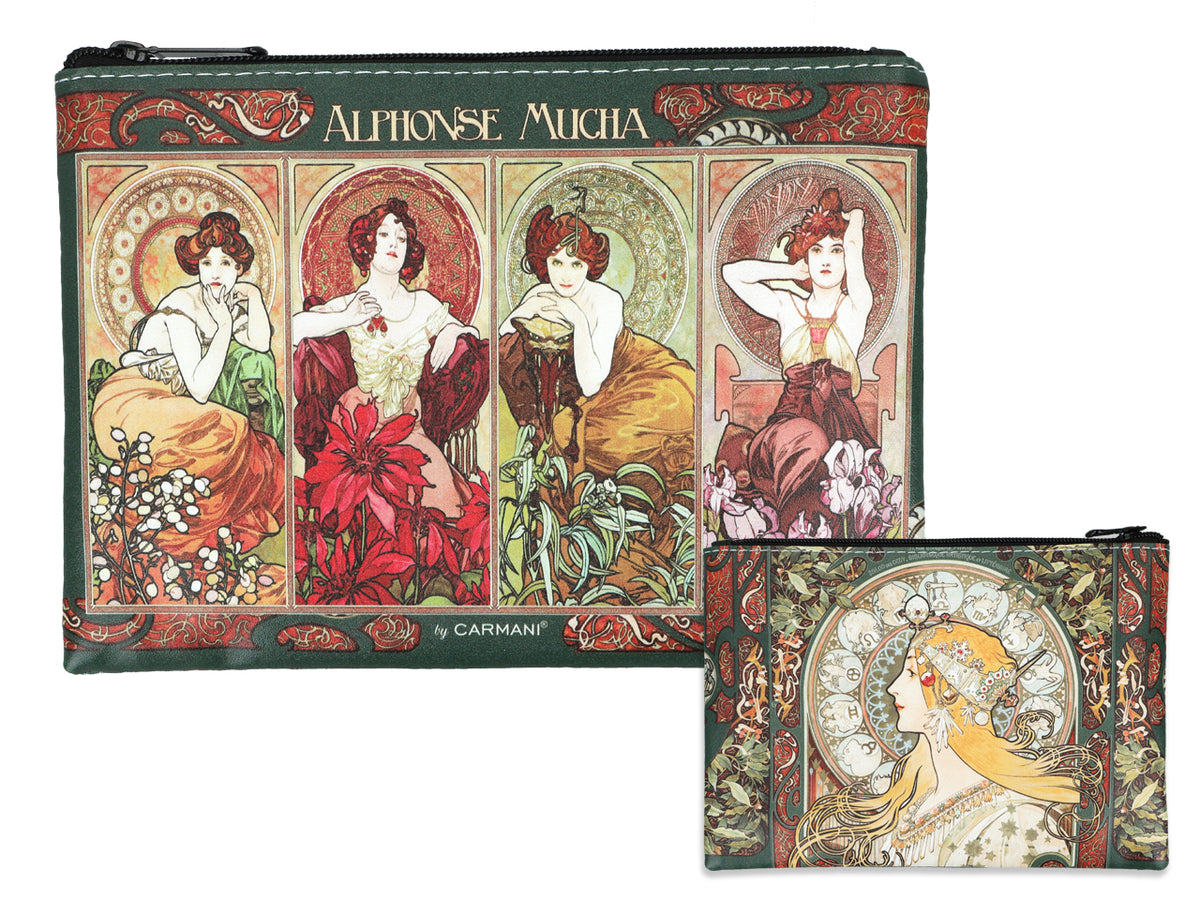 Alphonse Mucha — Zodíaco — Tela com Moldura XL 100x70cm