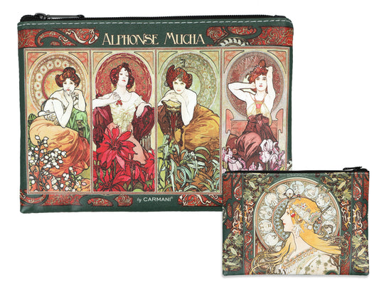 Alphonse Mucha — Zodíaco — Tela com Moldura XL 100x70cm