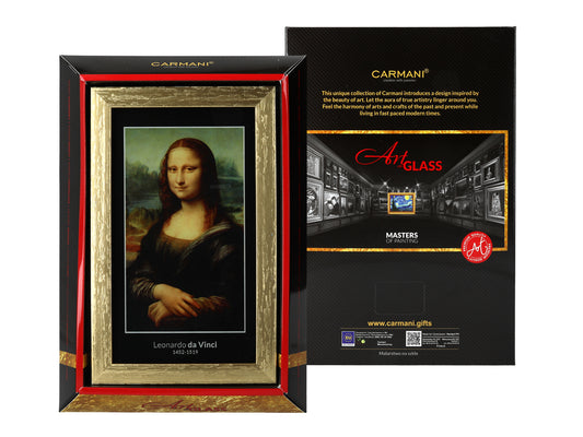 Leonardo da Vinci — Dama com Arminho — Tela com Moldura 60x40cm