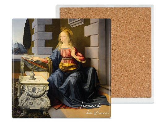 Leonardo da Vinci — Anunciação — Tela com Moldura 60x40cm