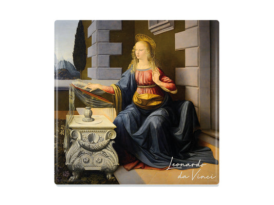 Leonardo da Vinci — Anunciação — Poster sem Moldura 70x50cm