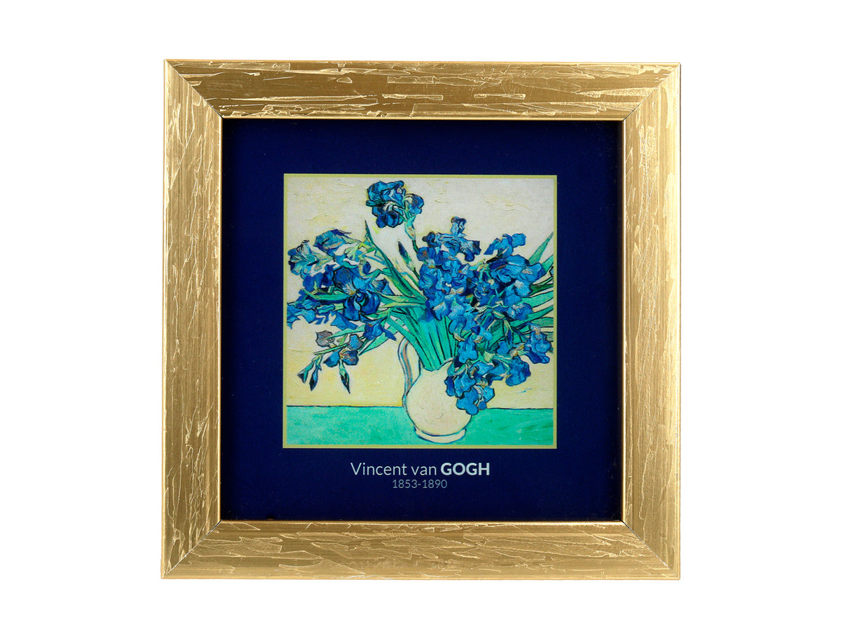 Vincent van Gogh — Raiz de Íris — Tela com Moldura 60x40cm