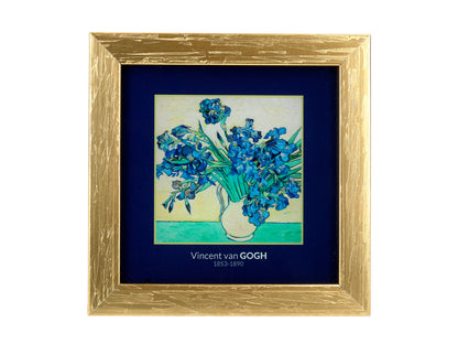Vincent van Gogh — Raiz de Íris — Tela com Moldura 60x40cm