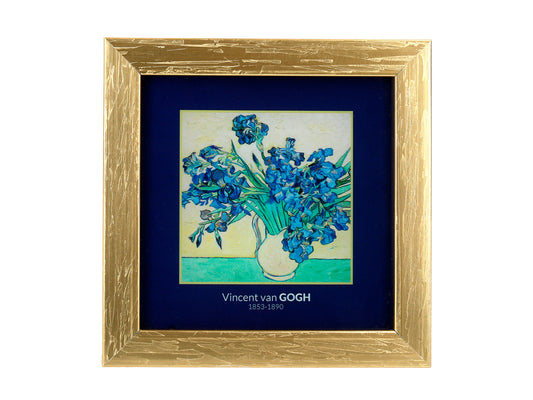 Vincent van Gogh — Raiz de Íris — Tela com Moldura 60x40cm